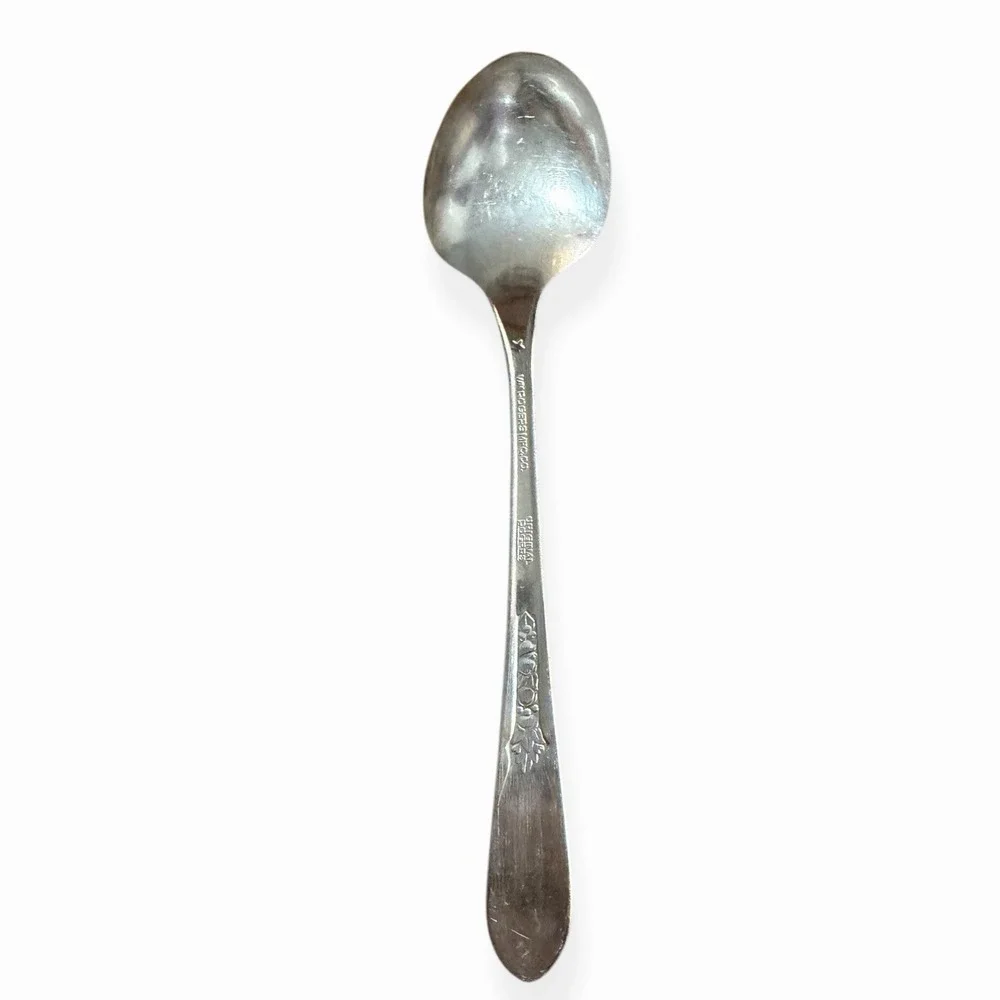 Vintage Wm Rogers Mfg. Co. Original Rogers 1941 Priscilla Lady Ann Serving Spoon